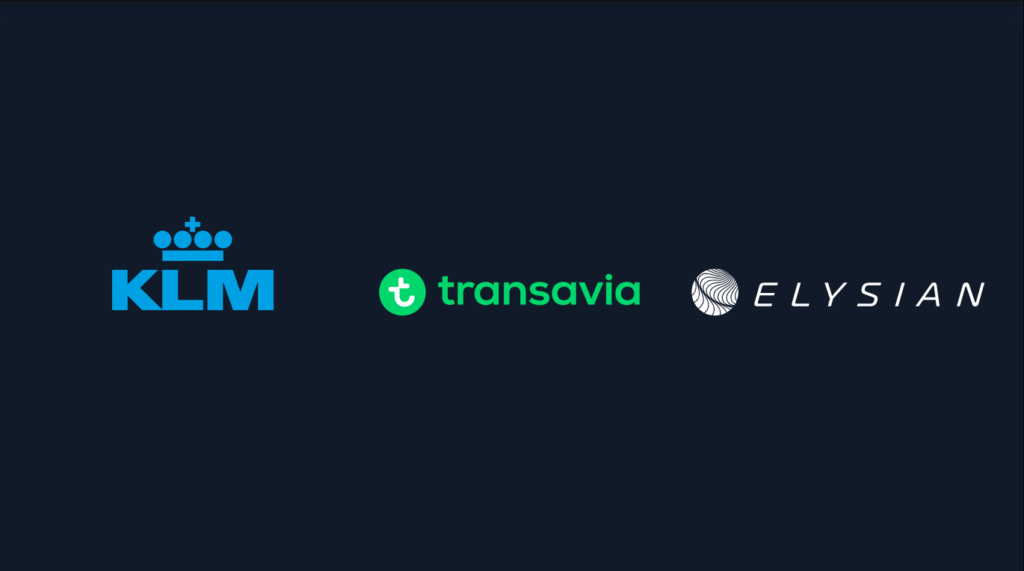 Elysian, KLM and Transavia join forces for the future of electric aviation